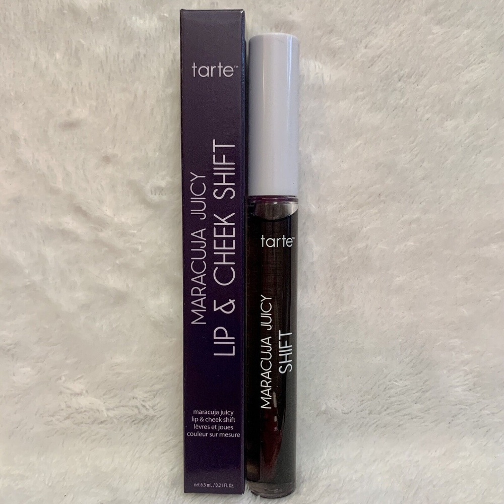 Tarte Maracuja Juicy pH-Powered Lip & Cheek Shift BLACKBERRY 0.21oz Full Size
